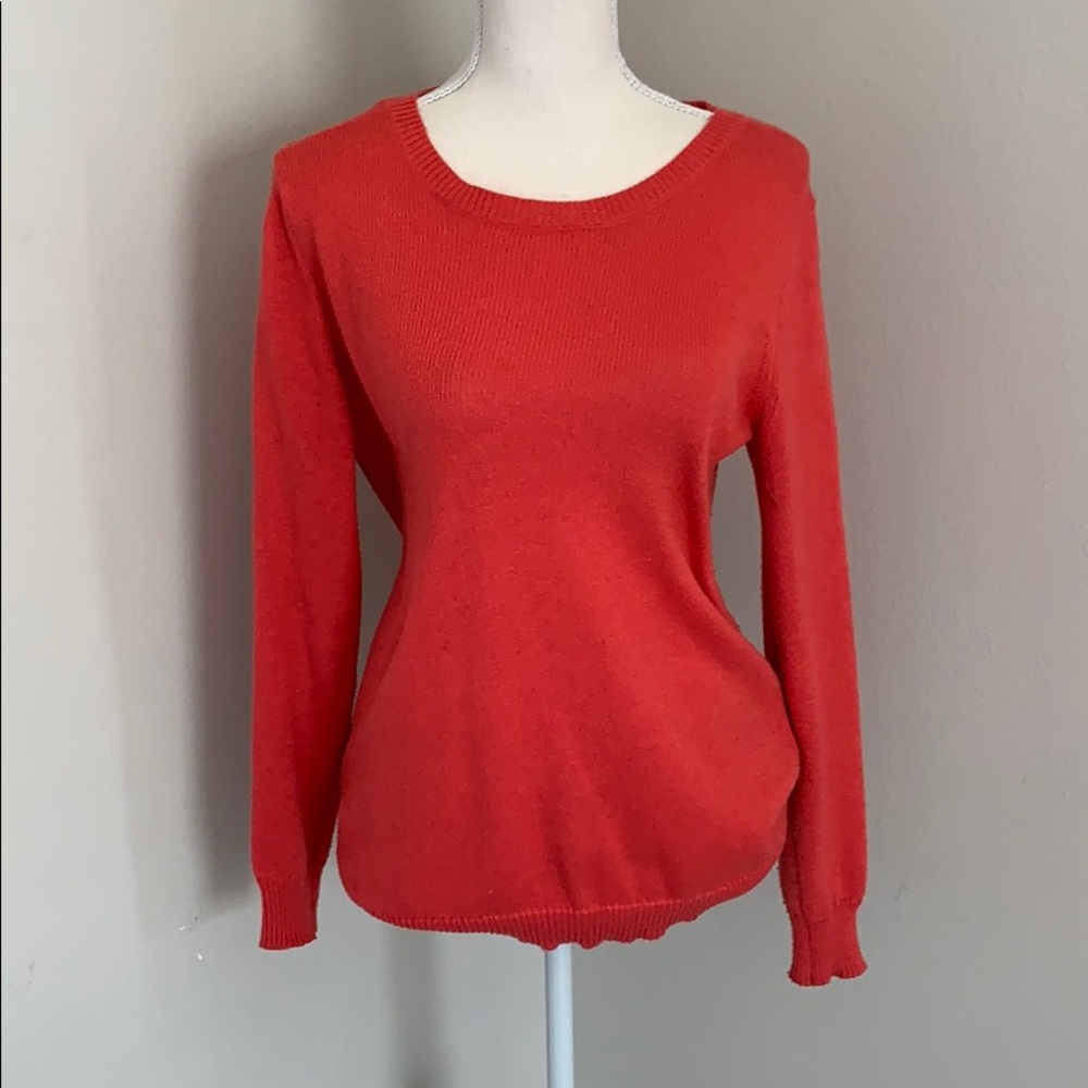 wine a crew neck sweater